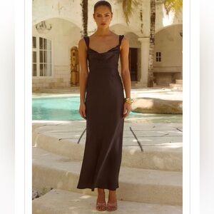 BLACK COCKTAIL VIBES DRESS